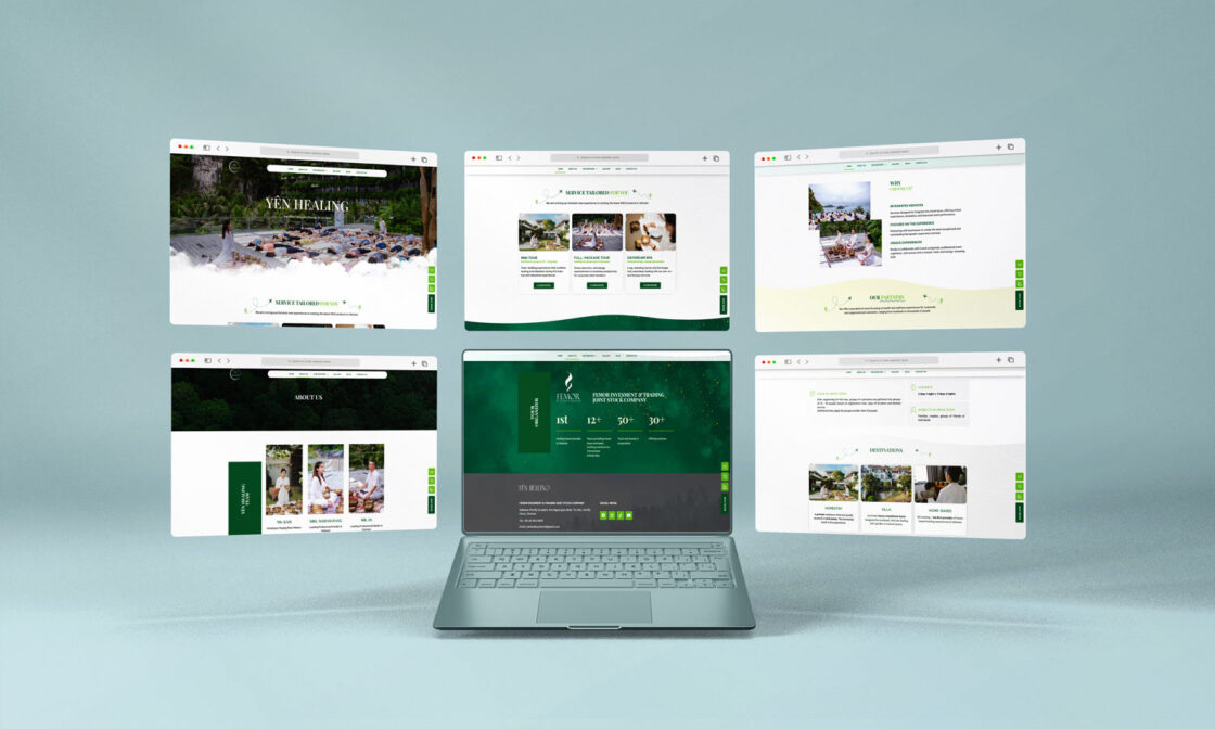 Healing Travel Website